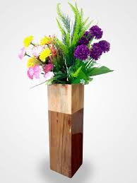 wooden Flower Vask